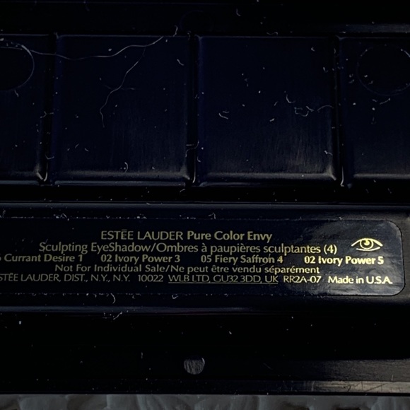 Estée Lauder’s Limited Ed 4 Pure Color Envy Eyeshadow Travel Size Pallet NWOB - Picture 4 of 7